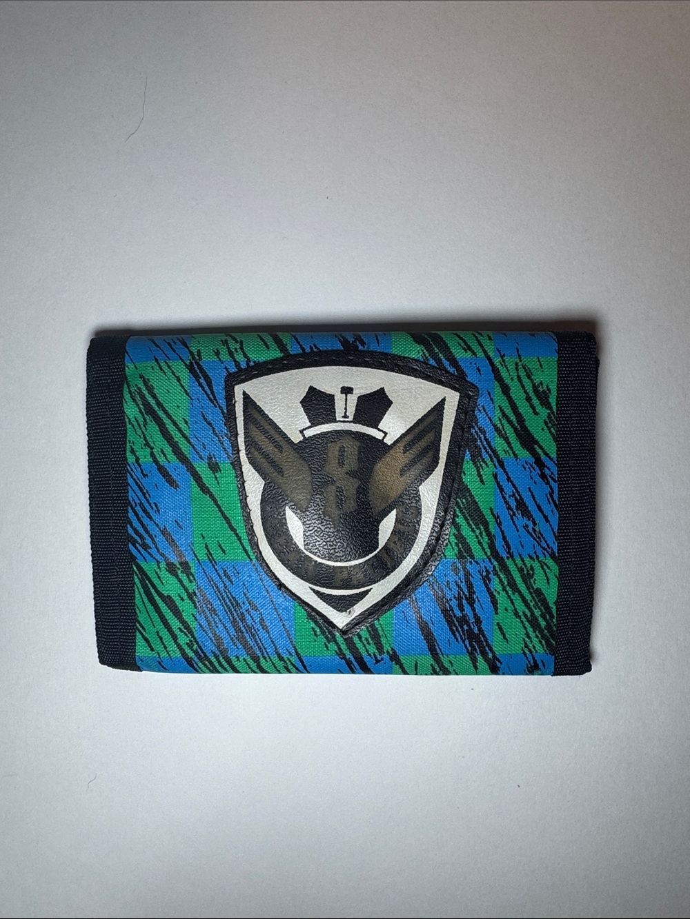 Vintage Ocean Pacific Trifold Velcro Wallet / 80s / 90s